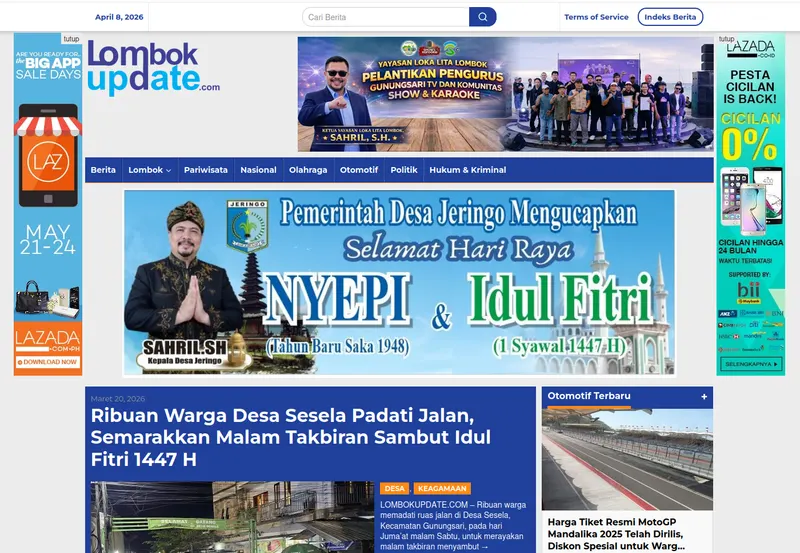 Lombok Update