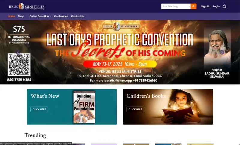 Webstore Jesusministries